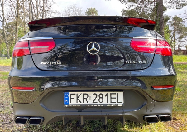 Mercedes-Benz GLC cena 279900 przebieg: 48212, rok produkcji 2018 z Krynki małe 781